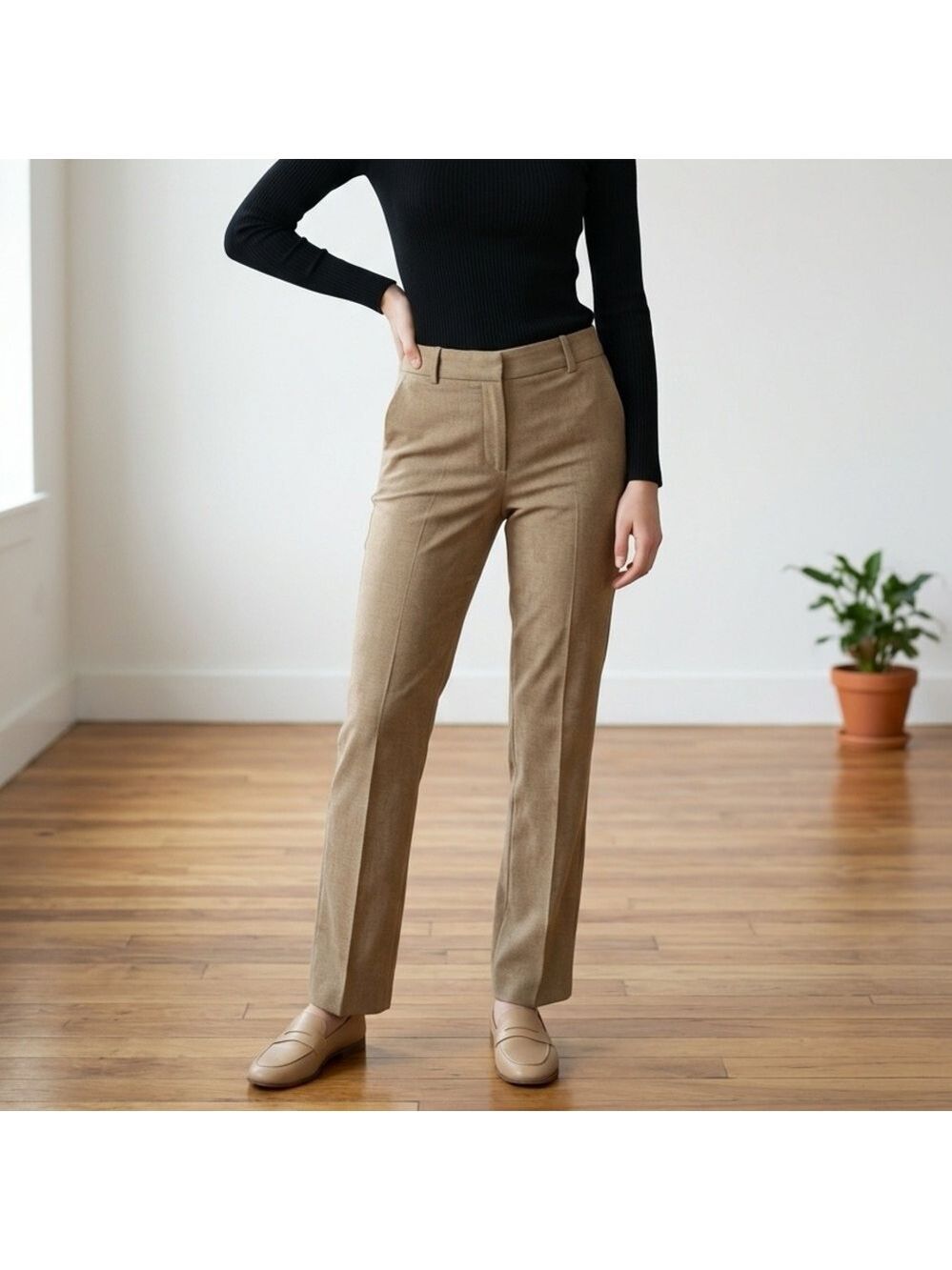 Talbots Tan Trousers